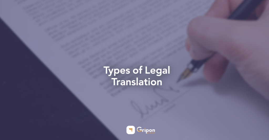 Types of Lega Translation