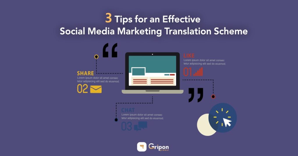 3 Tips for an Effective Social Media Marketing Translation Scheme